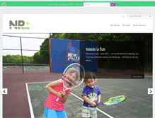 Tablet Screenshot of newpaltztennis.com